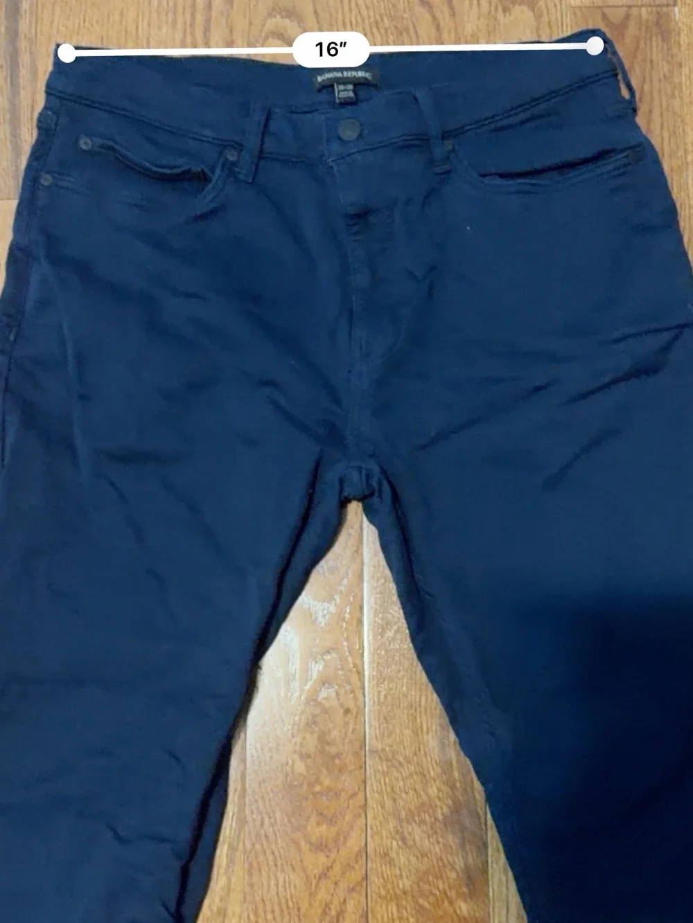 Banana Republic Slim Straight Jeans in Navy
